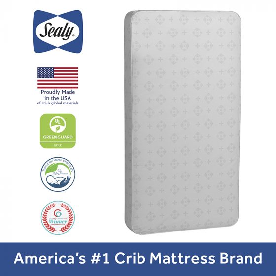 Sealy Baby Ultra Rest Antibacterial Crib Mattress Sealy Baby