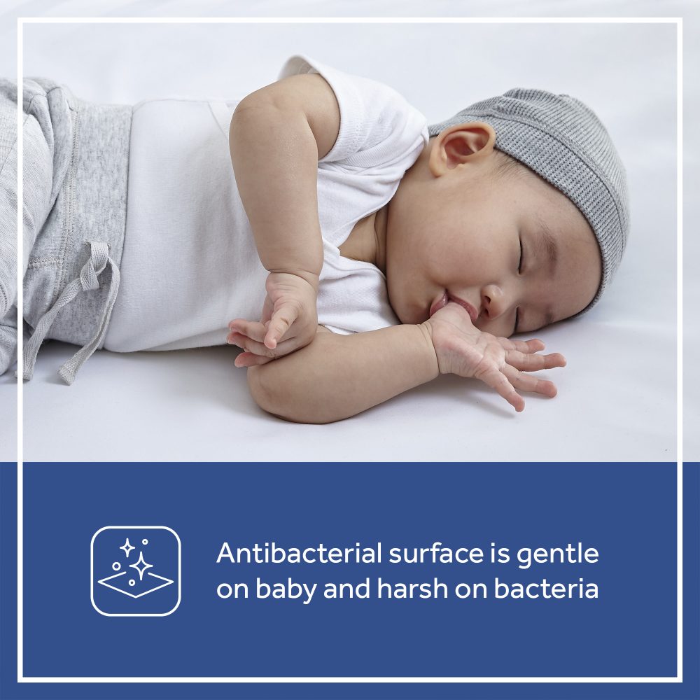 Sealy Baby Ultra Rest Antibacterial Crib Mattress antibacterial surface baby mattress