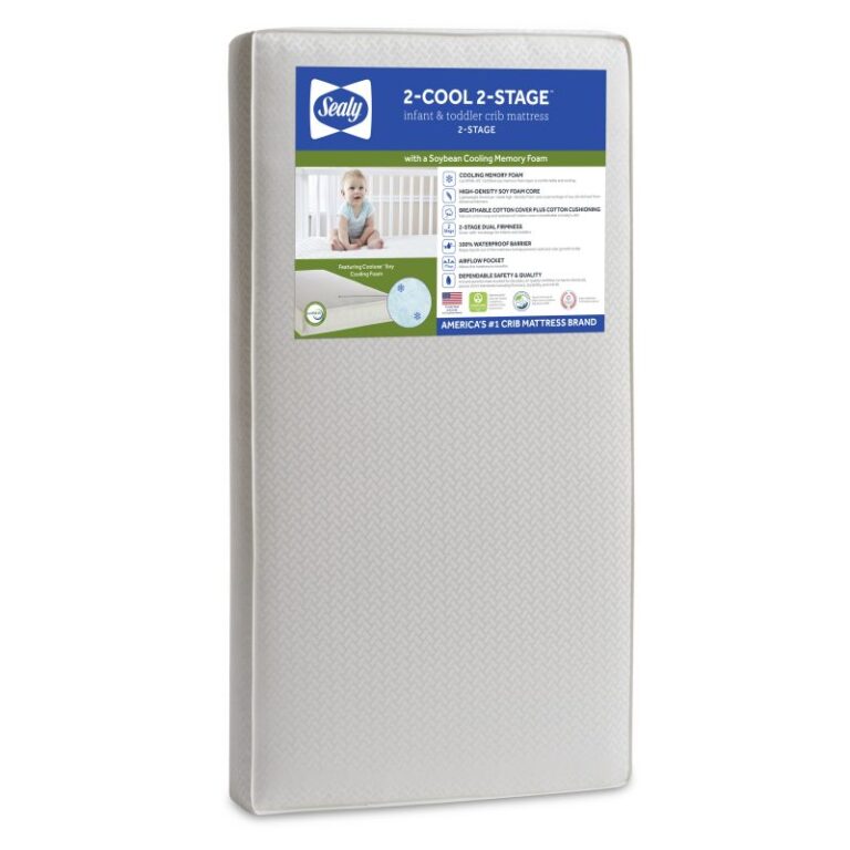 Sealy 2-Cool 2-Stage Crib Mattress