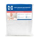 Sealy Cozy Dreams Waterproof Fitted Crib Mattress Pad 52x28 inches plush soft knit top hypoallergenic quilted fill 100% waterproof SecureStay skirt Thumbnail
