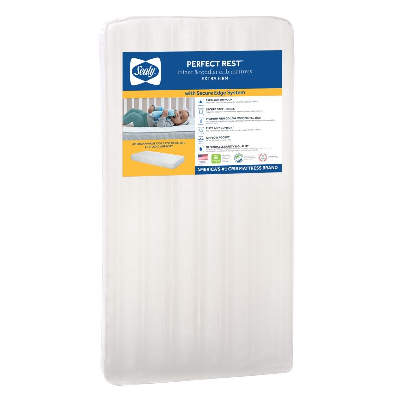 Sealy Perfect Rest Crib Mattress | Baby Mattress | Sealy Baby