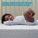 Sealy Baby Firm Rest 2-Stage Antibacterial Crib Mattress hospital-grade surface Thumbnail