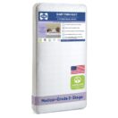 Sealy Baby Firm Rest 2-Stage Antibacterial Crib Mattress white quilted innerspring crib and toddler mattress Thumbnail