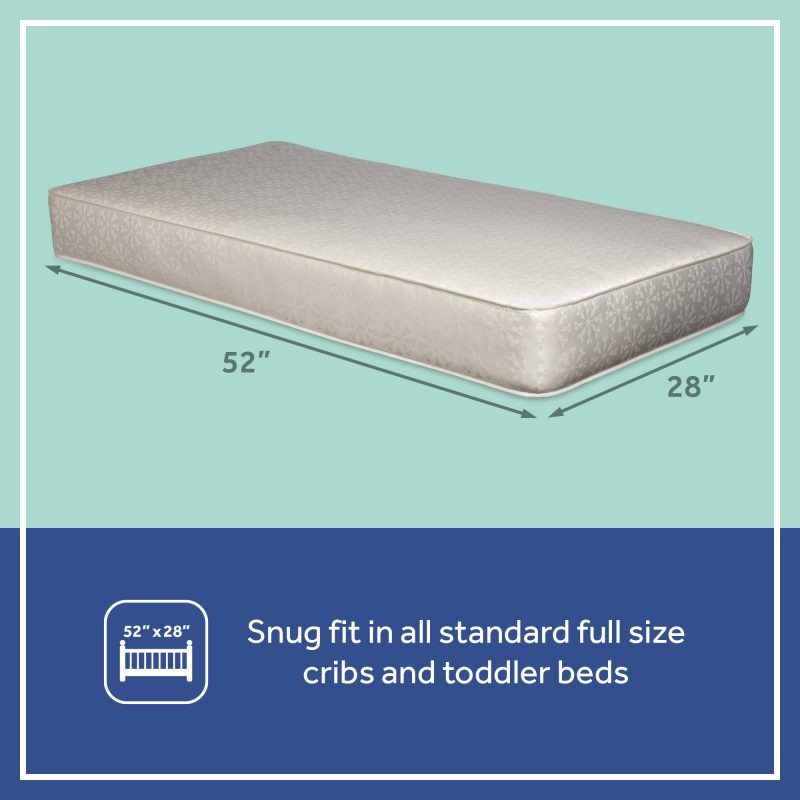 Sealy FlexCool 2-Stage Crib Mattress 52