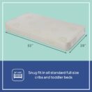 Snug fit in all standard full size cribs and toddler beds Thumbnail