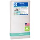 Sealy Cozy Cool Hybrid 2-Stage Crib and Toddler Mattress CoolTex waterproof cover 204 coils CertiPUR-US cooling gel memory foam Thumbnail