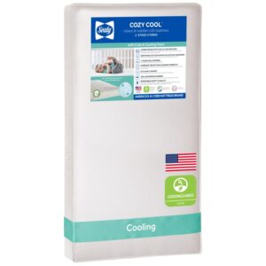 Sealy Cozy Cool Hybrid 2-Stage Crib Mattress