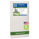 Sealy Soybean Plush 2-Stage Crib Mattress - White Image 1 Thumbnail
