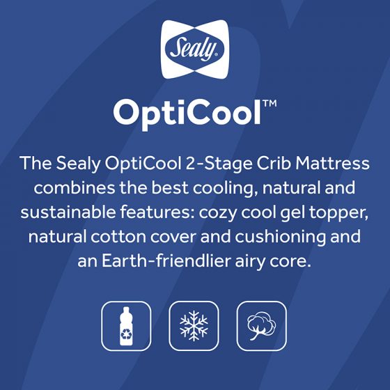 Sealy OptiCool Crib Mattress Best Crib Mattress Sealy Baby