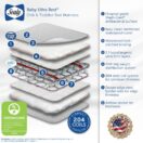 Sealy Baby Ultra Rest Antibacterial Crib Mattress Sealy Baby crib mattress features Thumbnail