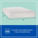 Sealy Soybean Foam-Core 2-Stage Crib Mattress 52