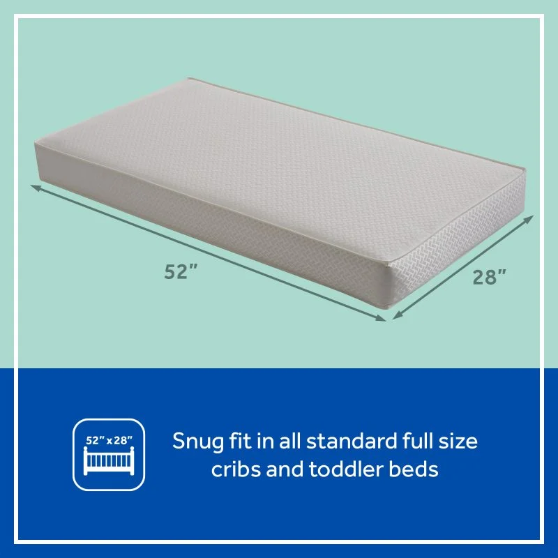 Sealy 2-Cool 2-Stage Crib Mattress 52