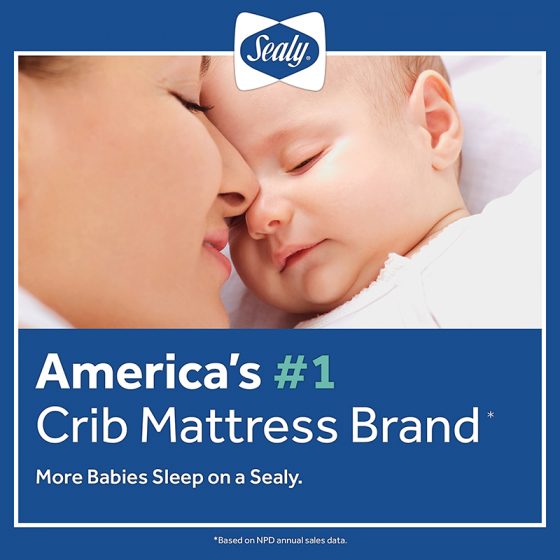 Sealy baby posturepedic crown jewel crib mattress online