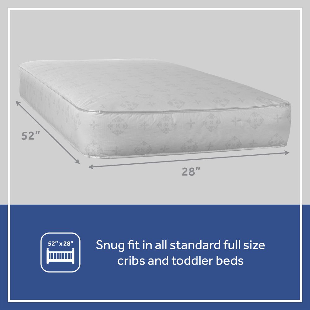 Sealy Baby Ultra Rest Antibacterial Crib Mattress 52
