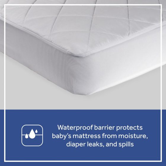 Cooling crib mattress pad online