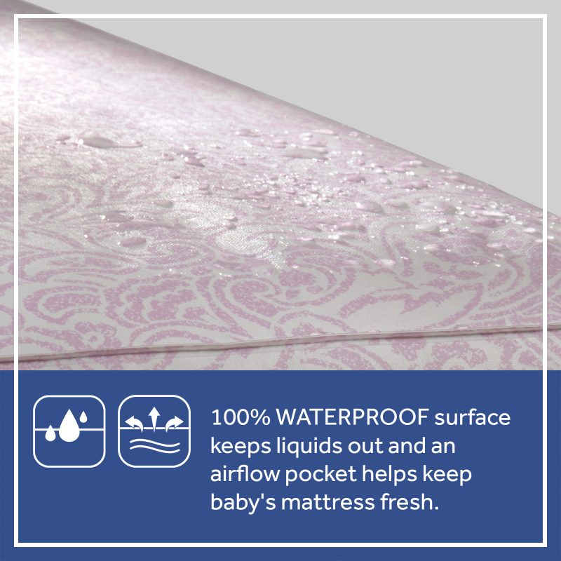 Sealy Ortho Rest Crib Mattress - Pink Image 3