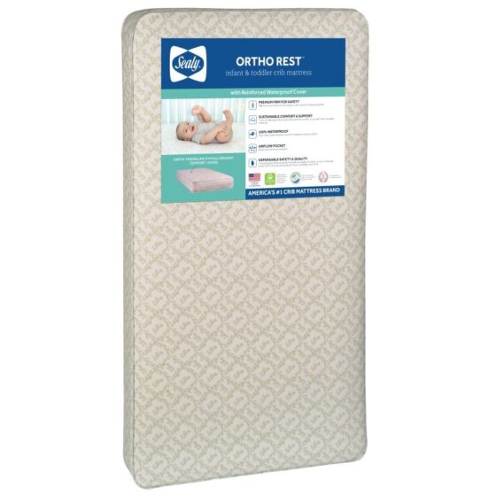 Sealy ortho rest toddler mattress on sale