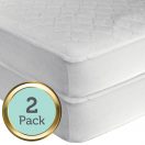 Sealy Secure Protect Waterproof Fitted Crib Mattress Pad, 2-Pack Thumbnail