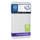 Sealy Cozy Rest 2-Stage Crib Mattress - White Image 1 Thumbnail