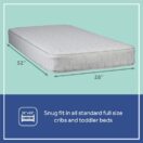 Crib mattress lying down Thumbnail