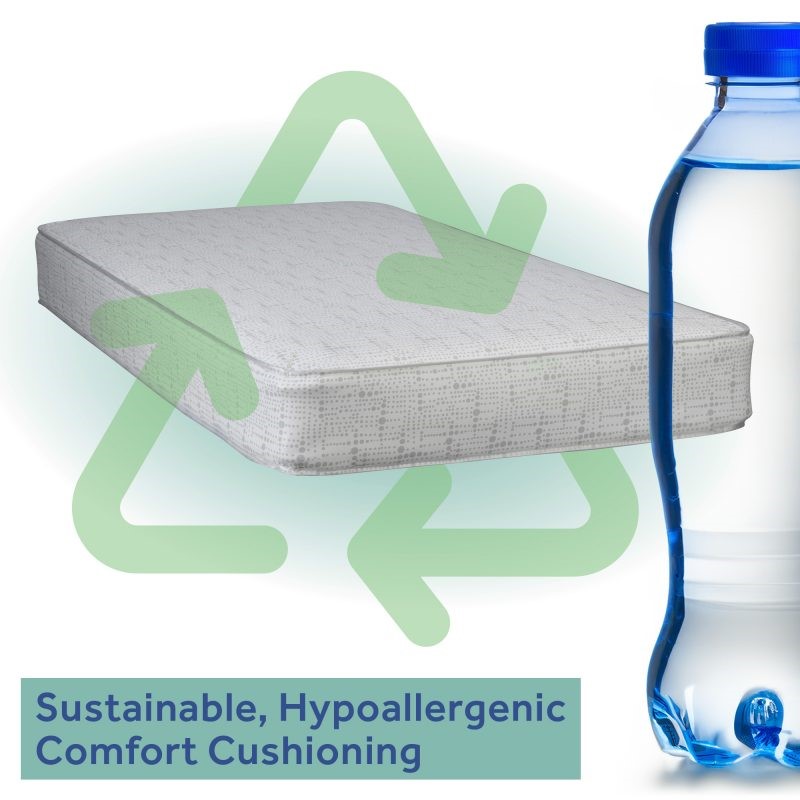 Sustainable, hypoallergenic, and comfort cushioning