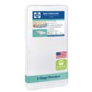 Sealy Baby Stargazer 2-Stage Crib and Toddler Mattress 150 American-made posture coils EverEdge guards reinforced waterproof cover GREENGUARD Gold 2-stage firmness lifetime warranty Thumbnail