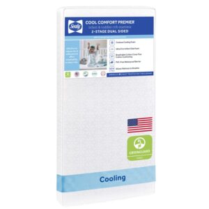 Sealy Cool Comfort Premier 2-Stage Crib Mattress