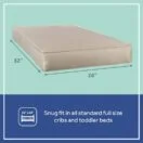Sealy Naturalis Hybrid 2-Stage Crib and Toddler Mattress 52