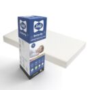 Sealy Butterfly Breathable Knit Crib Mattress package box mattress in a box lightweight easy carry doorstep delivery convenient Thumbnail