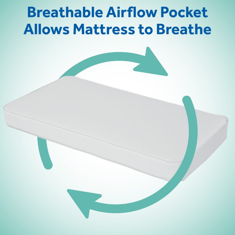 Sealy Posture Perfect 2-Stage Hybrid Crib Mattress - Pearl Image 11