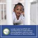Sealy Baby Posturepedic Grace Hybrid mattress with CertiPUR-US certified foam for low emissions and better air quality Thumbnail