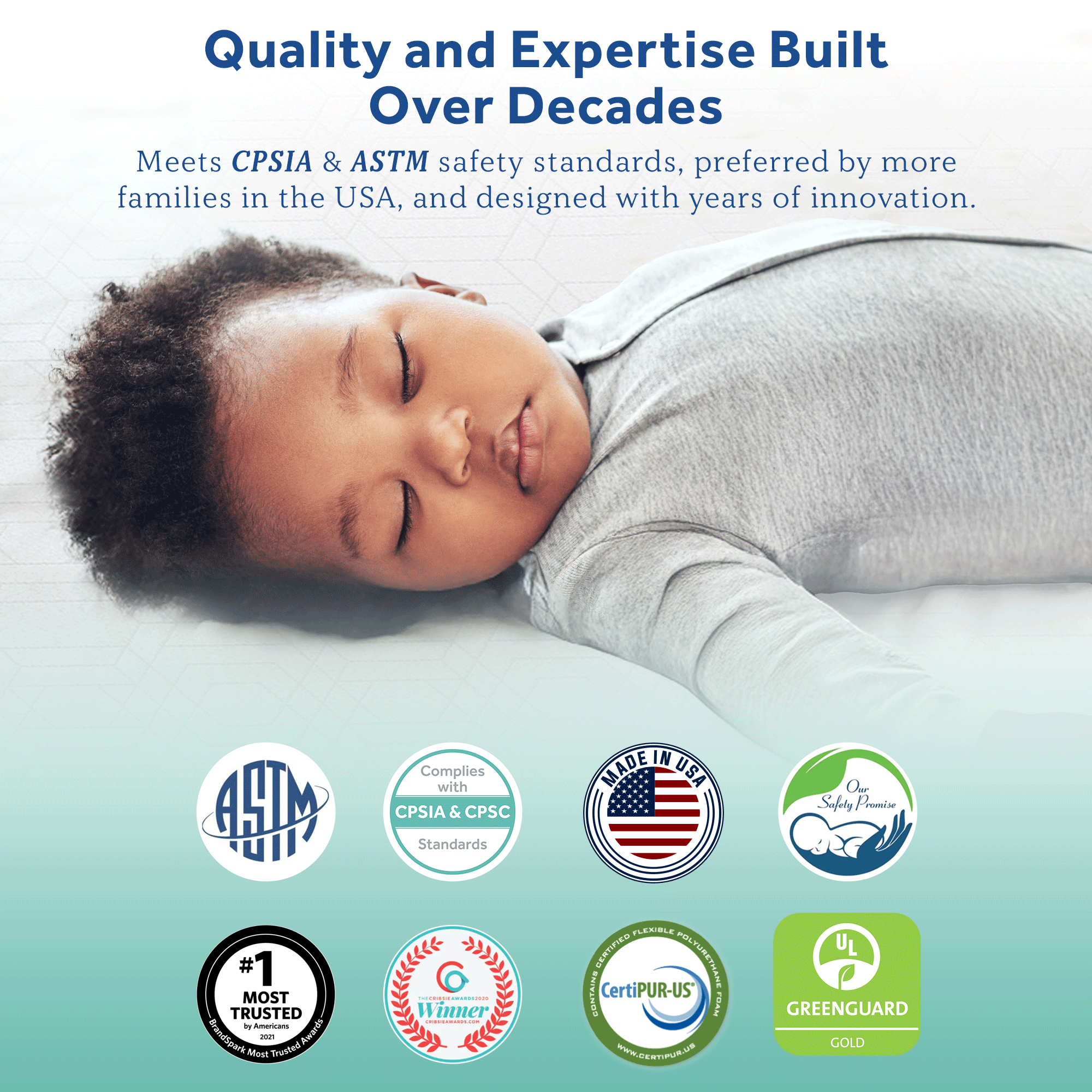 Meets CPSIA & ASTM safety standards