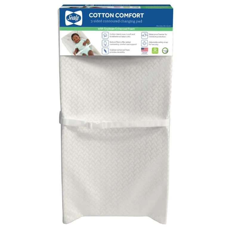 Sealy Baby Cotton Comfort Diaper Changng Pad