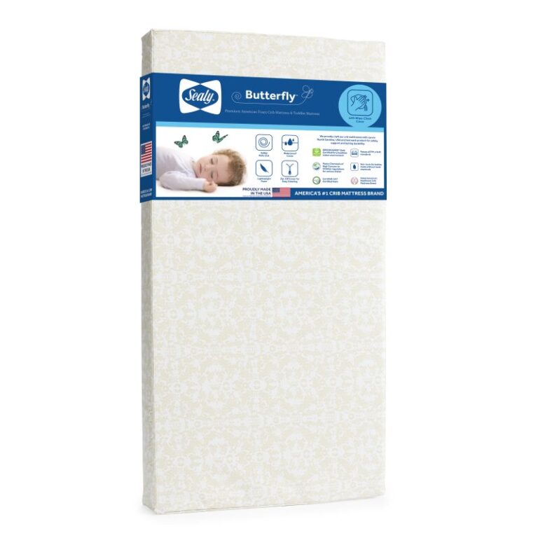 Sealy Butterfly Posture Support Crib Mattress