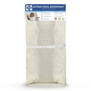 Sealy Antibacterial Waterproof Contoured Diaper Changing Pad
