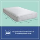 Sealy Celestial Cool Antibacterial 2-Stage Hybrid Crib Mattress 52