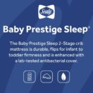 Sealy Baby best brand crib mattresses babies quality safety antibacterial eco-friendly Prestige Sleep innovative design Thumbnail