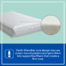 Sealy Airial All-2-Fresh 2-Stage Crib Mattress earth-friendlier design Thumbnail