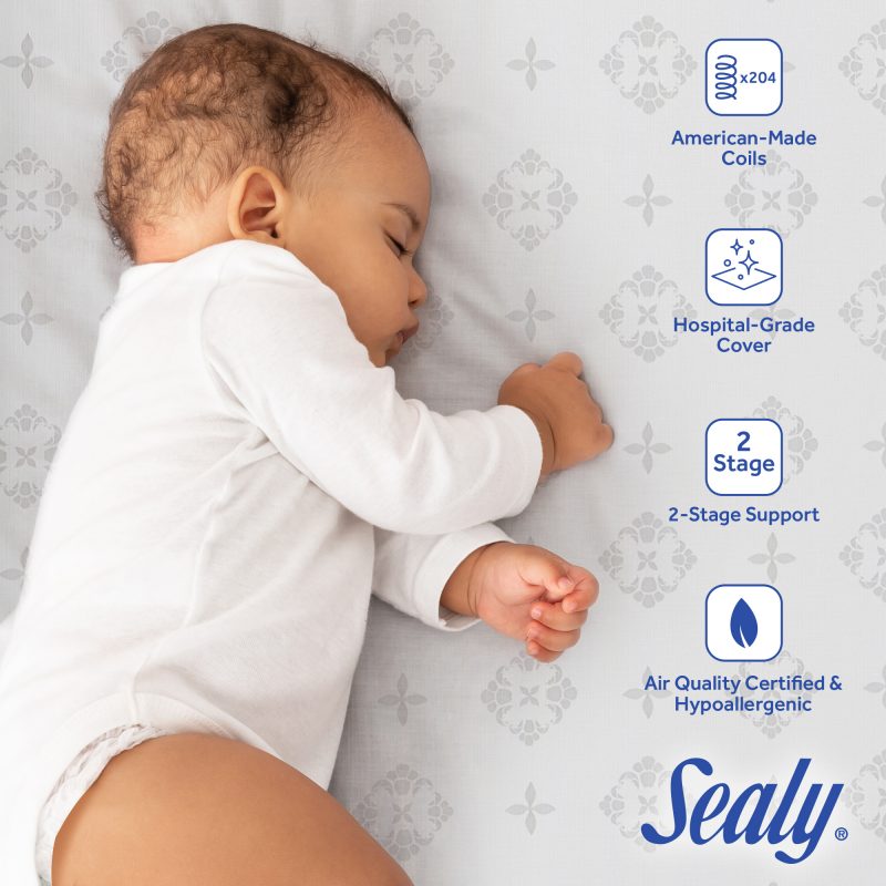 Sealy Posture Haven 2-Stage Crib Mattress - Sealy Posture Haven 2-Stage Crib Mattress  Image 8