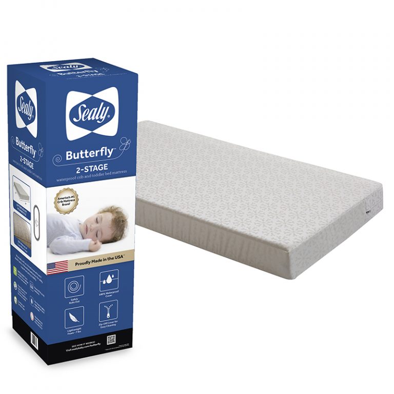 Sealy 2 in store 1 crib mattress