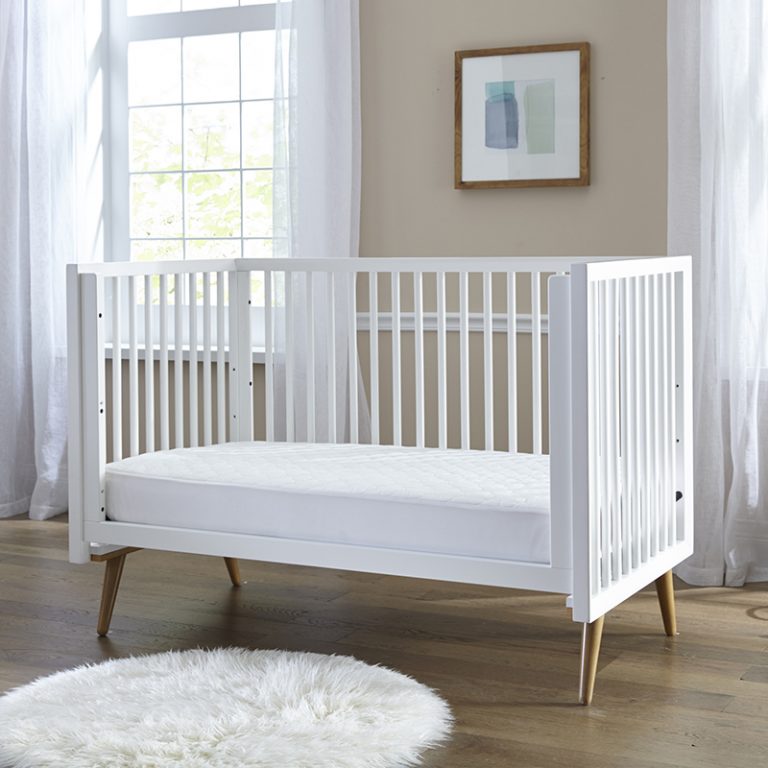 Stain protection crib store mattress pad