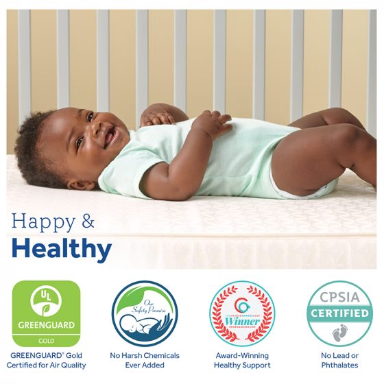 Sealy Healthy Dream 2 Stage Foam Crib Mattress Sealy Baby