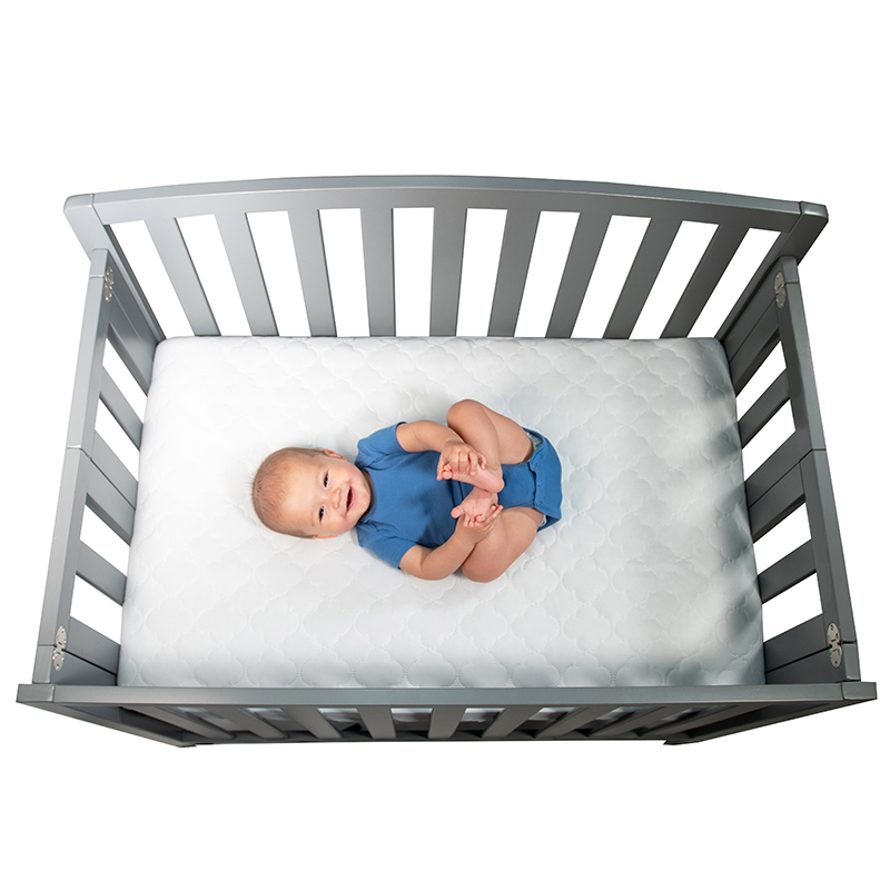 Sealy Waterproof Protection Mini Crib Mattress Pad - White Image 7
