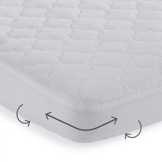 Mini crib mattress topper best sale