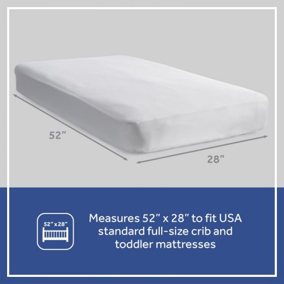 Sealy FreshFlow Breathable Crib Mattress Pad Sealy