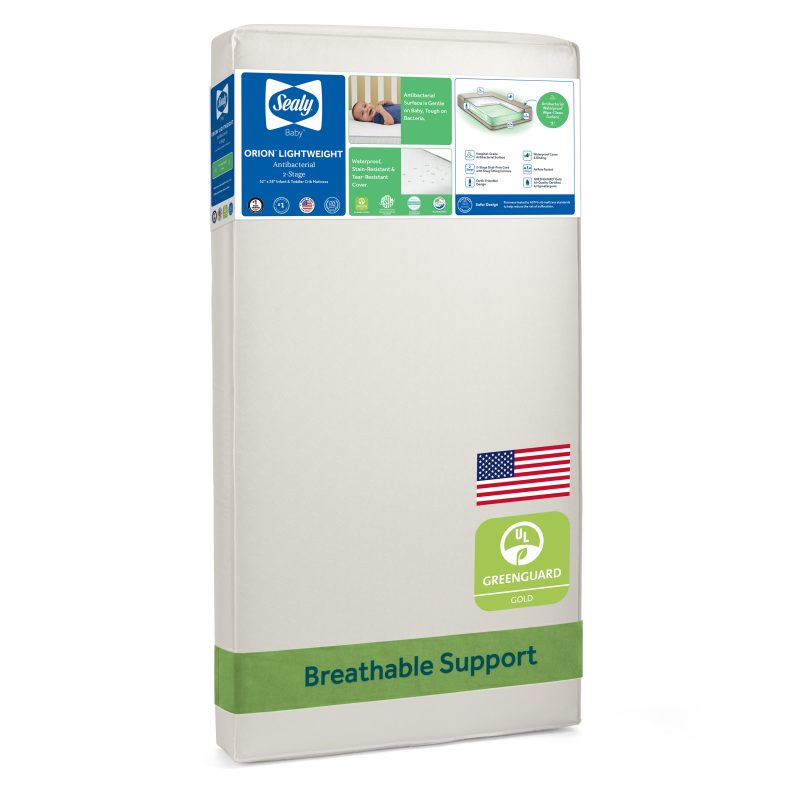 2-Stage Crib Mattress | Sealy Orion Antibacterial