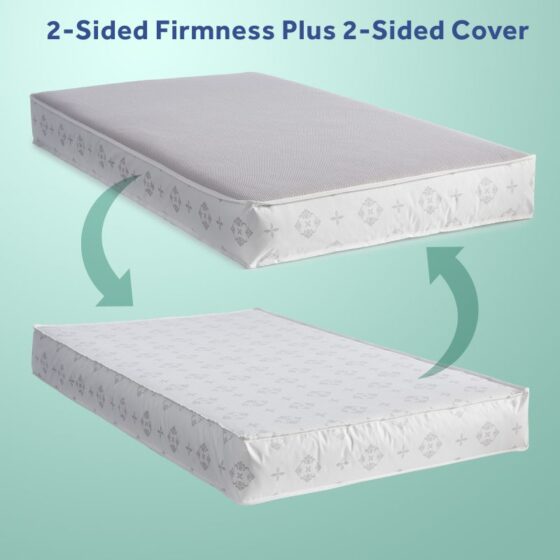 2-sided firmness for infants & toddlers