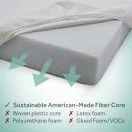 Sealy Refresh 2-Stage Crib Mattress sustainable foam core Thumbnail