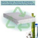 Sealy Airy Night Diamond Breathable 2-Stage Crib Mattress natural and breathable crib mattress Thumbnail