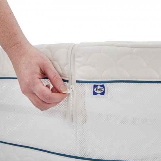 Sealy Cozy Cool Breathable Baby Bassinet | Baby Bedside Sleeper